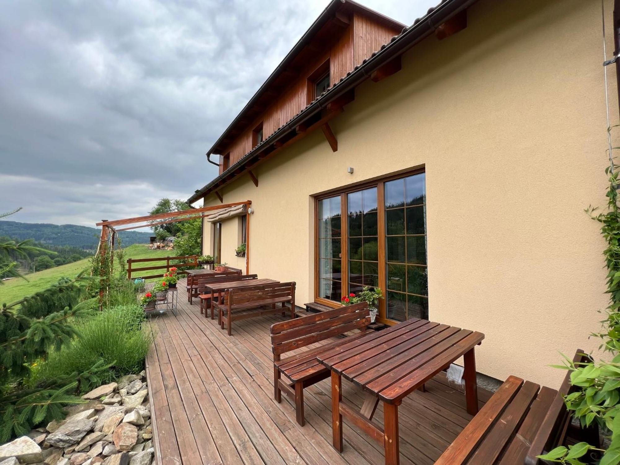 Apartment Brusinka Kašperské Hory Kültér fotó